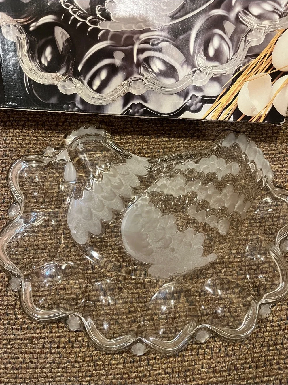 Vintage Studio Nova divided egg tray